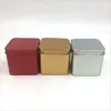 Food grade bulk printed gift packaging candy box metal tea tin