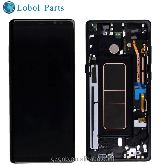 

Original LCD Digitizer Assembly for Samsung Galaxy Note 8 N950F, Black white gold blue sliver pink