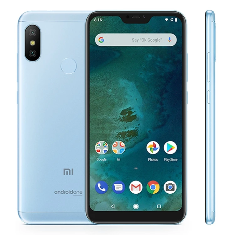 

Dropshipping Global Version Mobile Phone Xiaomi Mi A2 Lite, 3GB+32GB, 5.84 inch Mi Phone