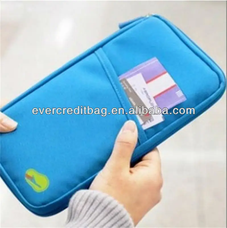 Cheap Passport Holder, Travel Wallet with multi-pockets