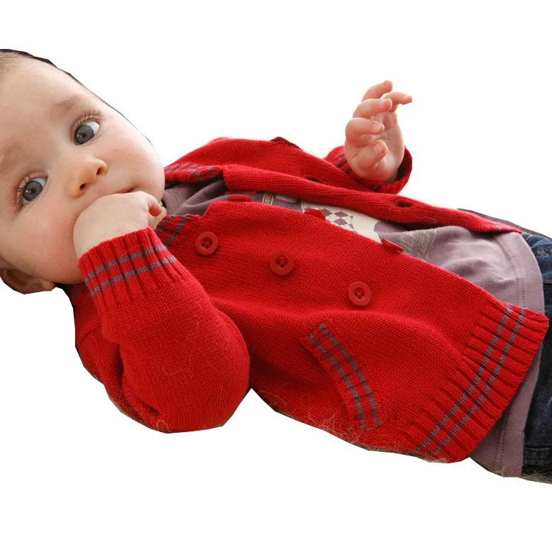 red sweater baby boy