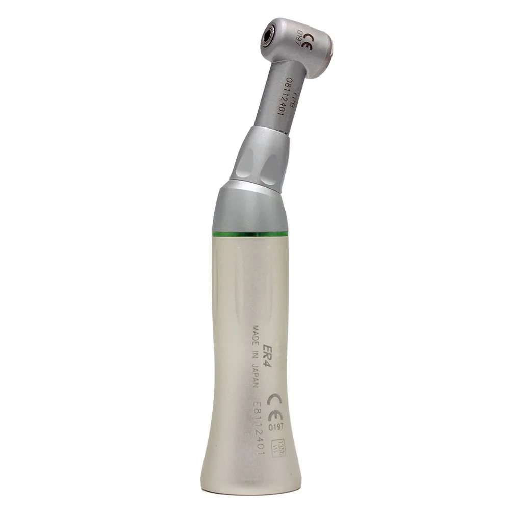 

dental product china orthodontic materials tools green ring contra angle handpiece 4:1 low speed with clean head system