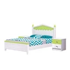 Queen Size Cheap Price Panel Furniture Melamine MDF MFC Wood Bed Designs