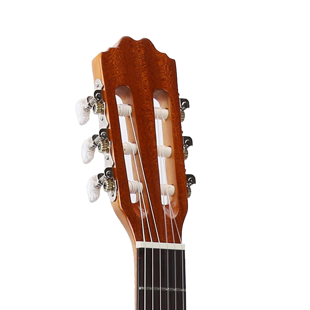 36 Inch Solid Wood Classic Guitar With Highgloss Wood Lngman Spruce