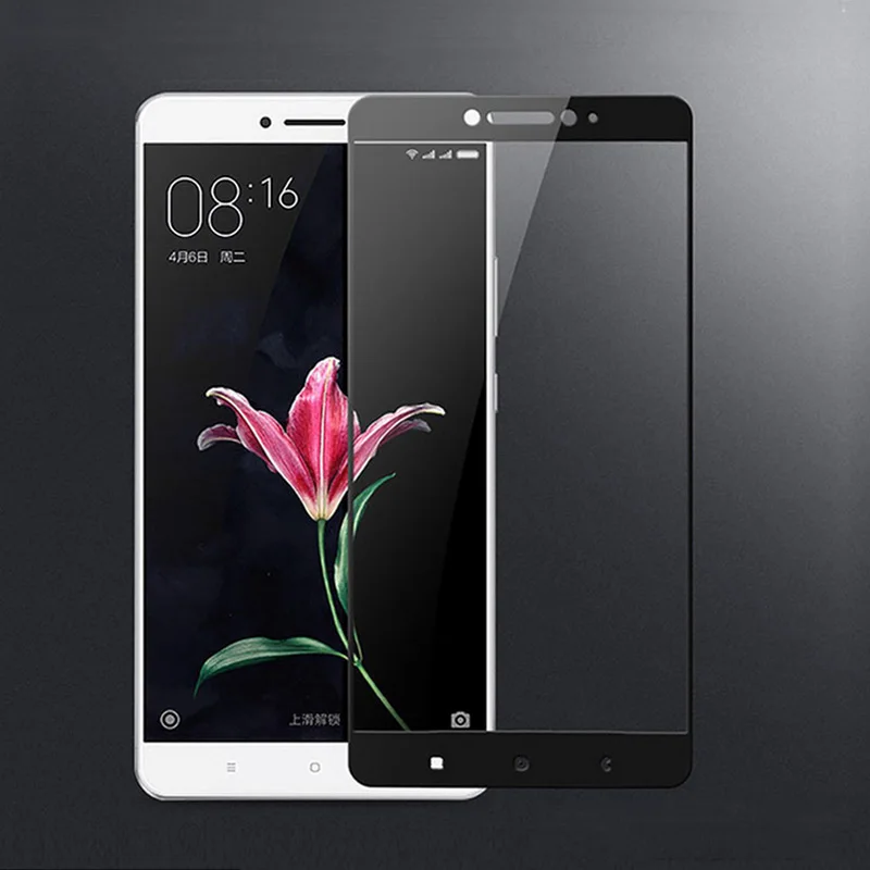 Full Cover 9H Tempered glass Screen Protector for Xiaomi mi Max 2 film