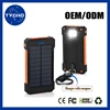 Mobile Universal Waterproof Solar Power Bank 10000mah Universial Use Power Bank Best Quality 10000mah Square Polymer Power Bank
