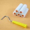 Hot Sale Mini Foam Roller Brush Set In Brush Plastic Handle