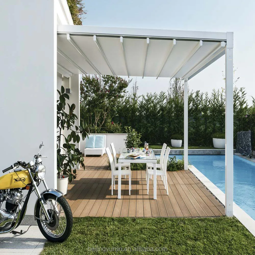high grade retractable patio awning