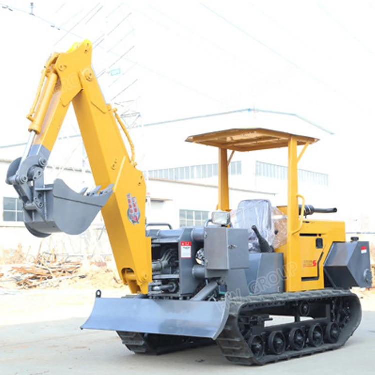 China mini wheel rc excavator hydraulic wheel excavator