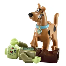 2016 Bela 10430 The Mystery Machine Sco Doo Fred Shaggy Zombie Zeke Minifigures toys building blocks