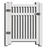 2019 modern latest High Quality portable Vinyl Gates and Garden Fence Designs