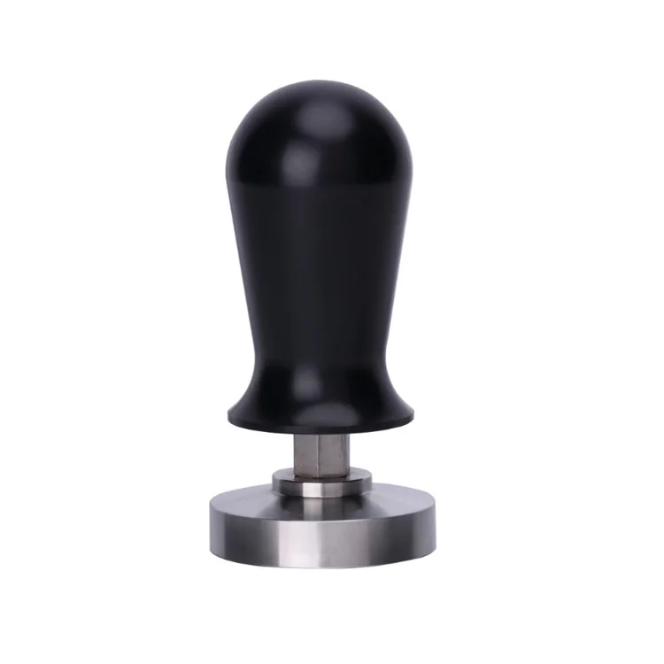 

Pre-holiday discount Coffee Tamper 51 mm with Stainless Steel Flat Base with Aluminum Handle, Black or other