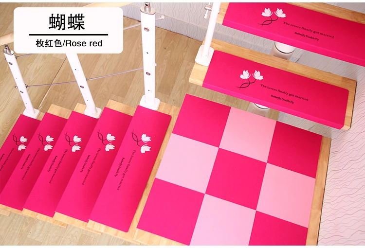 Selbst-adhesive Kleber-freie Einfache Moderne Treppe Teppich Matte Tür