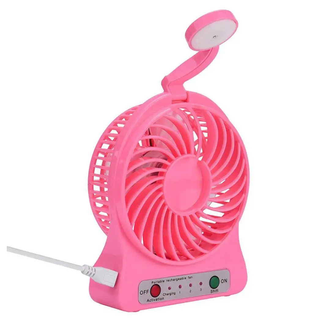 Flexible Personal Desk Fan Cooling for Home Office Desktop Fan Gift InKach Mini USB Fan E