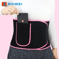 

Shwei--5010-1# Colorful Waist support Waist Trimmer Slimming belt with phone pocket