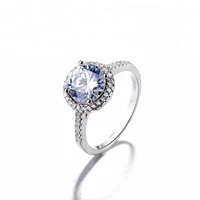 

Hot Jewelry Main CZ Stone Silver Ring 925 Sterling