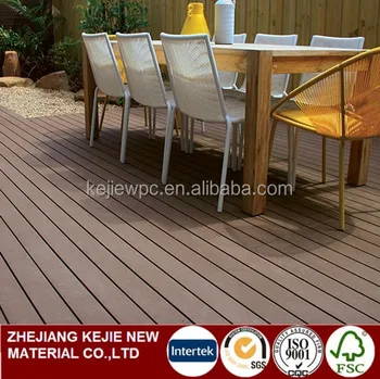 Outdoor Wpc Waterproof Decking Plastic Deck Floor Covering Decking Outdoor Plastic Deck Floor Covering