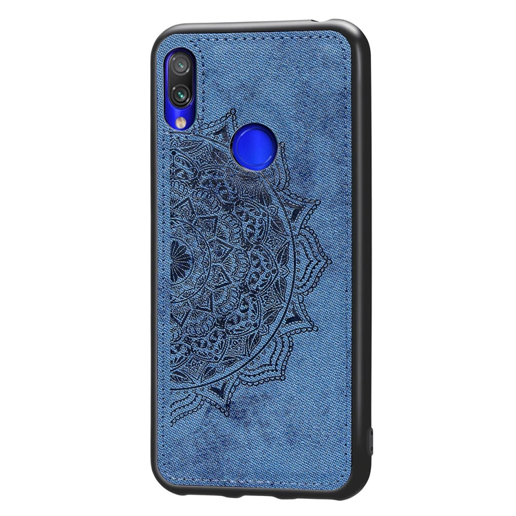 

Fashion luxury Flower pattern phone back cover For RedMi 7