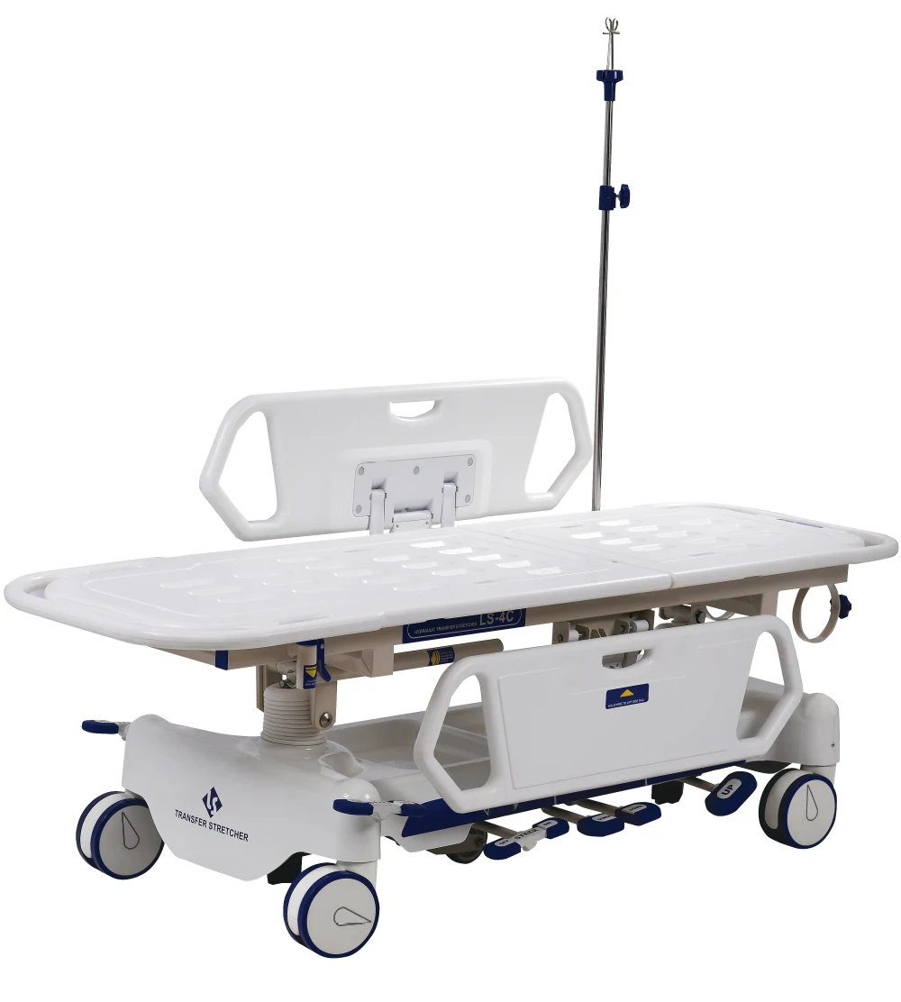 Ls4c American Hydraulic Pump Hospital Bed Emergency Room Used Patient