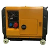 Power generator!Key start 5kva silent diesel engine generator price