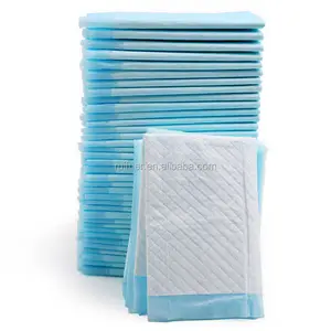 Image of 100 Count Quick Drying Surface Super absorption disposable pet dog cat training pads with imported SAP