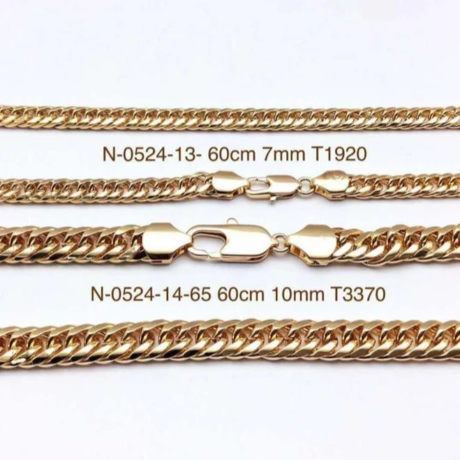 

yiwu Xuping hot sale A variety of styles of 18k color chain