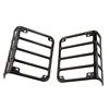 Rear Tail Light Guard Mounting for 07-15 Jeep Wrangler JK Taillights Lamp Bracket Protector Covers