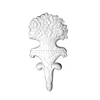 Super quality interior decoration moisture resistance gypsum flower design for wall and ceiling