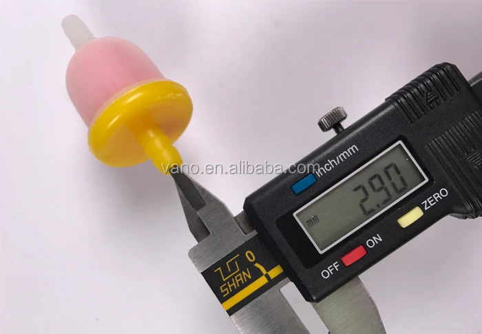 Motorcycle Plastic Mini Fuel Filter 3mm 6mm