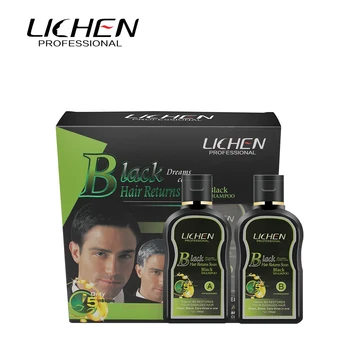 Manufacturer Wholesale Magic Hair Darkening Shampoo Black Hair