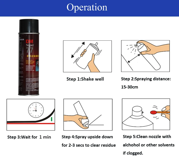 Temporary Bonding Adhesive Spray For Embroidery Jacket Buy Adhesive