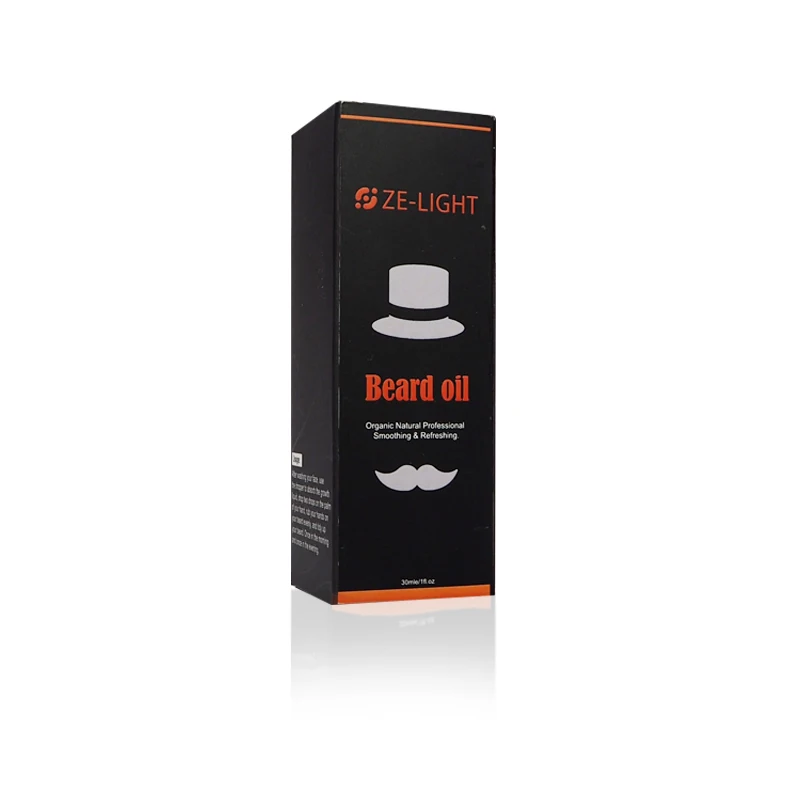

Ze light Private Label Wholesale 100% Natural Organic Argan Beard Hair Growth Care Oil Men Beard Growing Oil