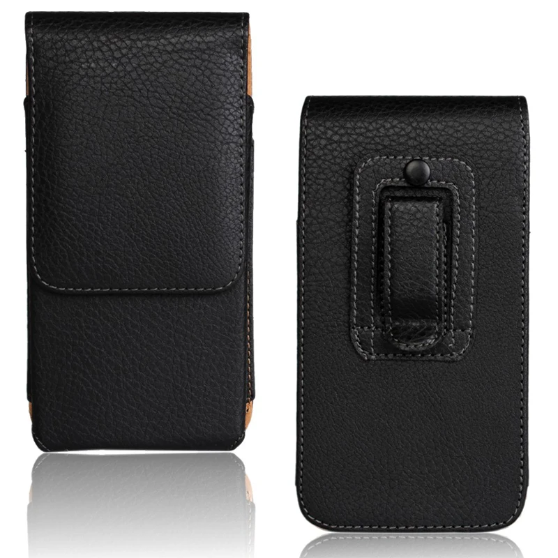 

Telephone Portable Hot Selling Celulares Leather Waist Case Cover, Belt Phone Pouch