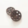 two hole hollow out coconut button for clothes