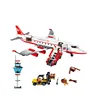 Popular ABS 856 pcs DIY plastic airport building bricks toy educational blocks