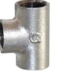 high quality baked galv plain end malleable iron pipe fittings