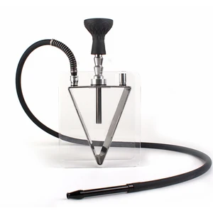 Image of Hot Selling Acrylic Aluminum Hookah Shisha with led light MH10