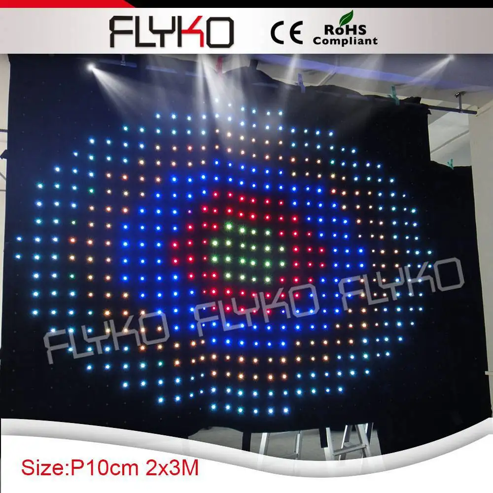 

Led Video Curtain fot night bar