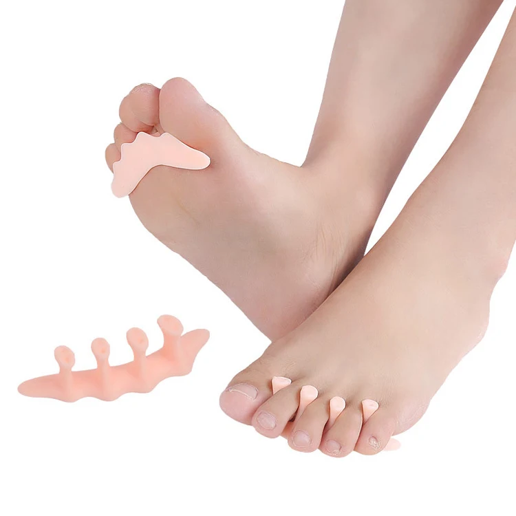 

new foot care skin color SEBS gel valgus corrector bunion gel toe stretcher separator