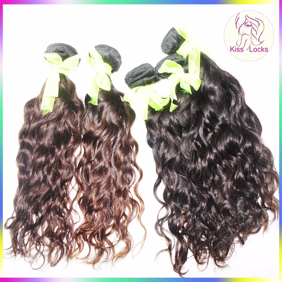 

Wow African New Style Top Quality Water loose curls Eurasian Virgin Hair Weave 4 bundles Fabulous Natural Hair