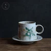 Hot Sale New Design And Partysu Style star pottery Mug for gift