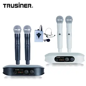 VHF Wireless Dual Channel Handheld Microphone System