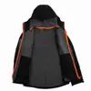 Custom wholesale high quality mens made embroidery soft shell jacket/crane ski jacket with hood