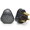 3 Round Pin South Africa plug 16A rewireable Type M PLUG