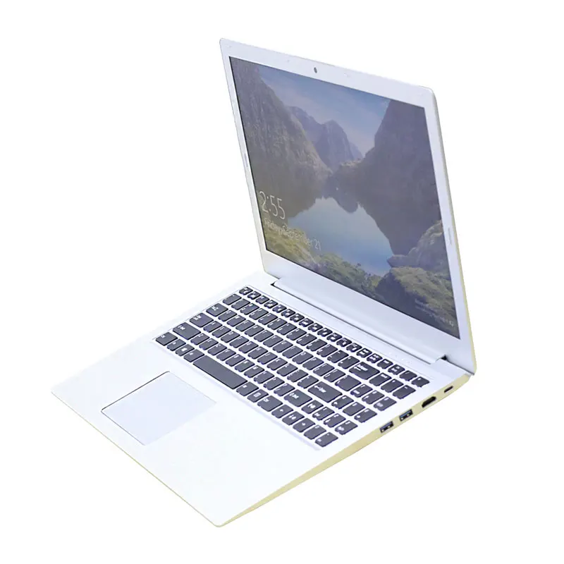 

Laptop i7 15.6inch 1920*1080 metal case SSD-SATA 480G RAM 4G 8G netbook high specification dubai for gaming and working, Silver