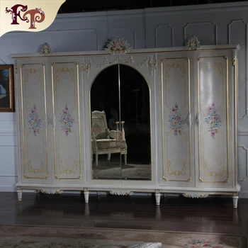 French Style Bedroom Furniture 2018 Europe Wardrobe Price For Sale