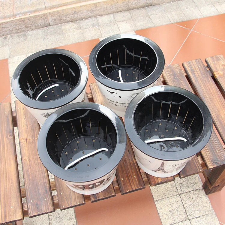 plastic plant pot