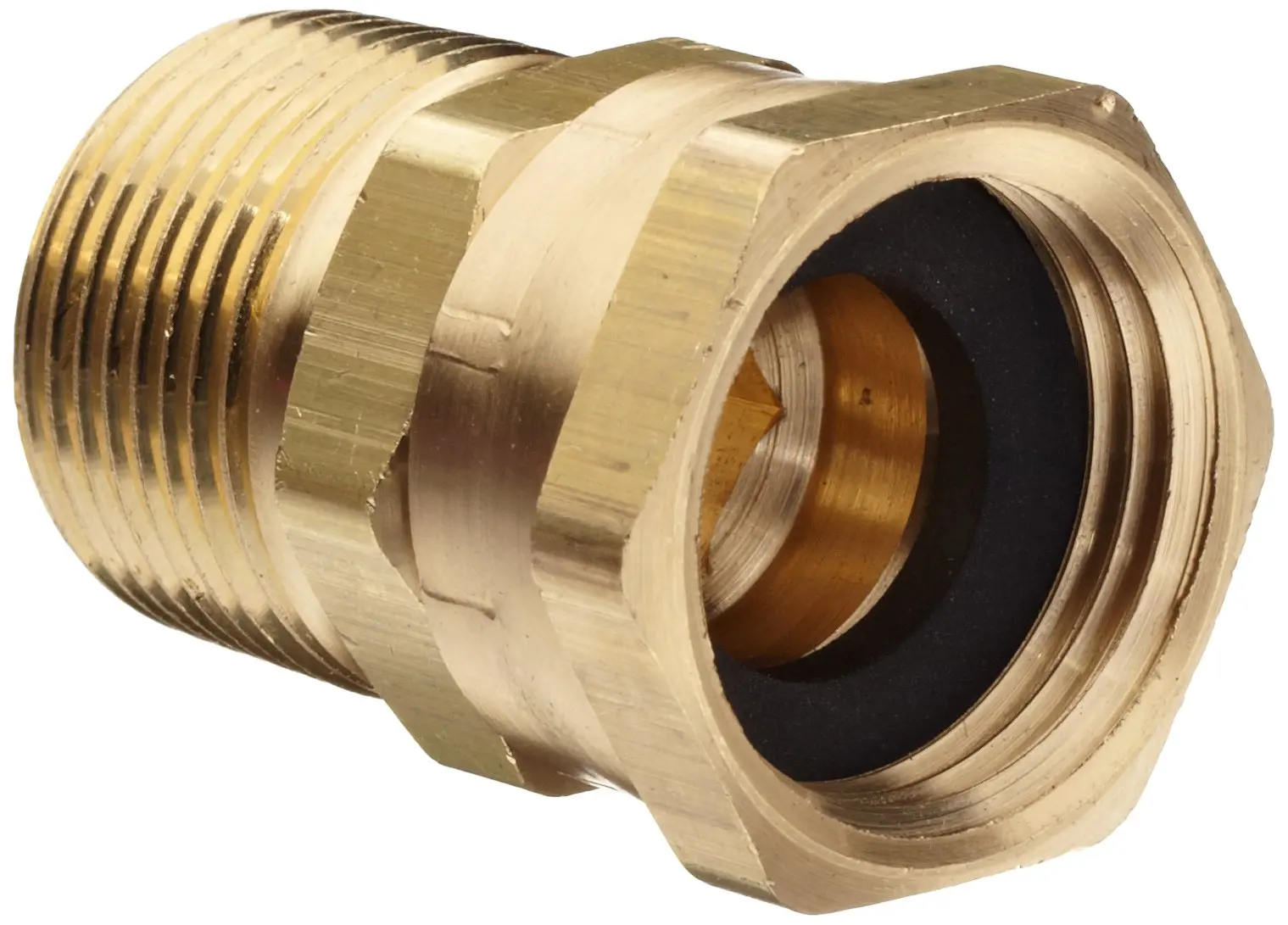 Dixon BA794 Brass Fitting 3/4 GHT Male x 1/2 NPTF Female Adapter tillescenter Hydraulics