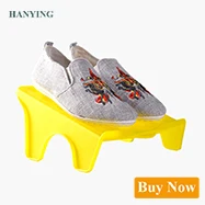 Modern Durable Adjustable Plastic Shoe Display Rack Shoe Storage Organizer for Save Space Organizer for shoes