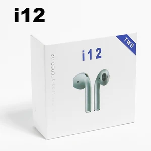 i12 TWS Wireless Earbuds Headset Mobile Phones